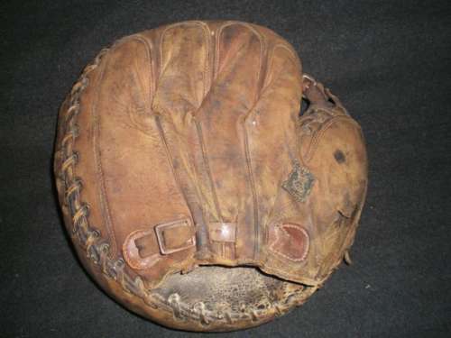Mickey Cochrane Reach Catchers Mitt Back